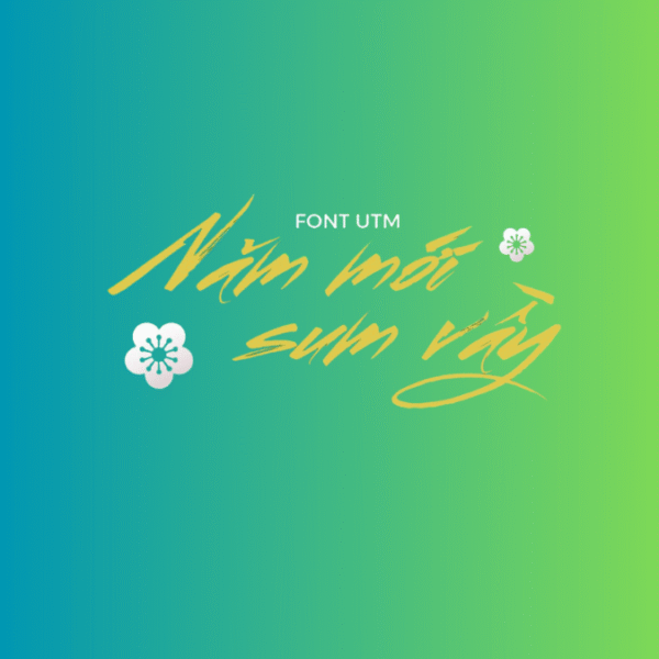 Việt hóa font UTM Ông Đồ Trẻ ,font Tết